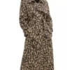 Leanne S2 Leopard Trench Coat