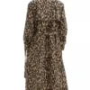 Leanne S2 Leopard Trench Coat
