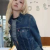 Levi’s x Rosé Zip-up Trucker Jacket