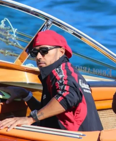 Lewis Hamilton Lake Como Resort Style Jacket