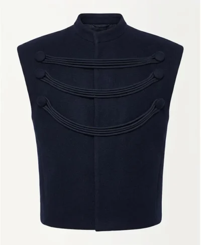Lewis Hamilton Military-Inspired Black Vest