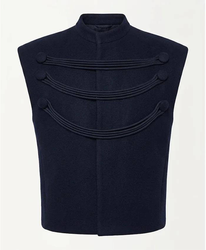 Lewis Hamilton Military-Inspired Black Vest