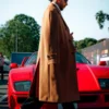 Lewis Hamilton Monza Ferrari F40 Camel Wool Overcoat