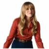 Linda Cardellini Crystal Lake 2026 Red Floral Shirt