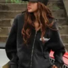 Lisa BLACKPINK Von Dutch Charcoal Hoodie
