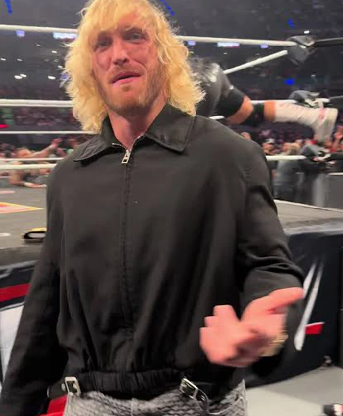 Logan Paul WWE Mexico City Black Jacket