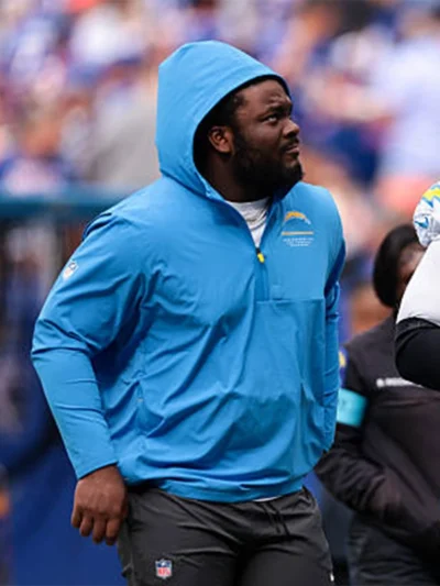 Los Angeles Chargers Jamaree Caldwell 2026 Anorak Jacket