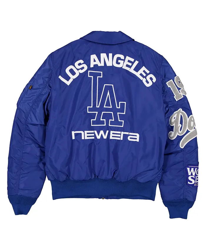 Los Angeles Dodgers Alpha Industries MA-1 Flight Jacket
