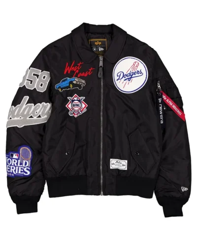Los Angeles Dodgers Alpha Industries MA-1 Flight Jacket