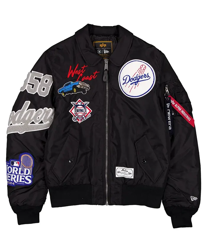 Los Angeles Dodgers Alpha Industries MA-1 Flight Jacket