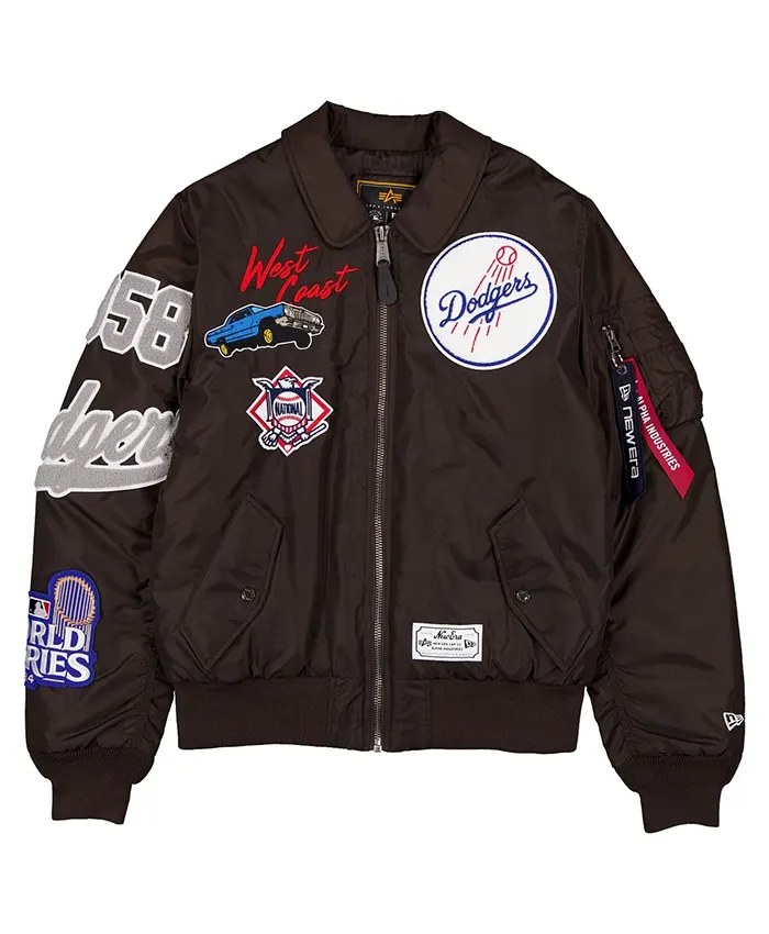 Los Angeles Dodgers Alpha Industries MA-1 Flight Jacket