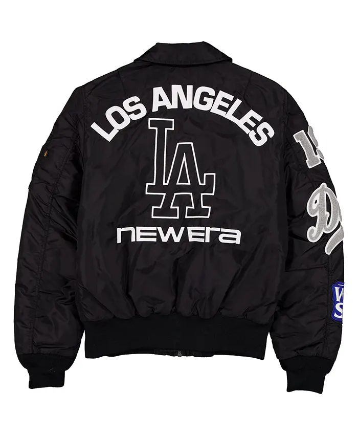 Los Angeles Dodgers Alpha Industries MA-1 Flight Jacket