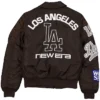 Los Angeles Dodgers Alpha Industries MA-1 Flight Jacket