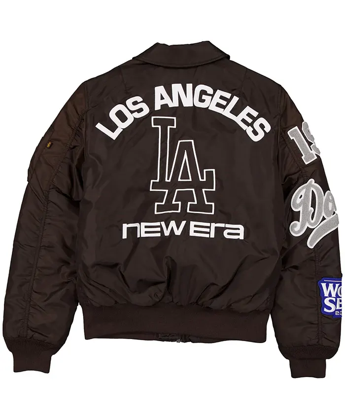 Los Angeles Dodgers Alpha Industries MA-1 Flight Jacket