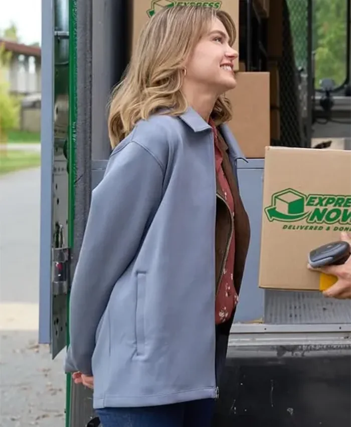 Love Finds You 2026 Aimee Teegarden Wool Jacket