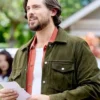 Love Finds You 2026 Chris McNally Green Suede Jacket