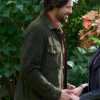 Love Finds You 2026 Chris McNally Green Suede Jacket