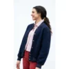 Love-of-Your-Life-2026-Margaret-Qualley-Blue-Varsity-Jacket.webp