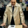 Luciano Spalletti adidas Stripe Beige Coat
