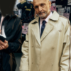Luciano Spalletti adidas Stripe Beige Coat