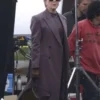 Lucky S01 Annette Bening Priscilla Purple Coat