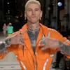 Machine Gun Kelly Vogue Orange Tracksuit