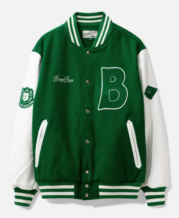 Macklemore Bogey Boys Green Varsity Jacket