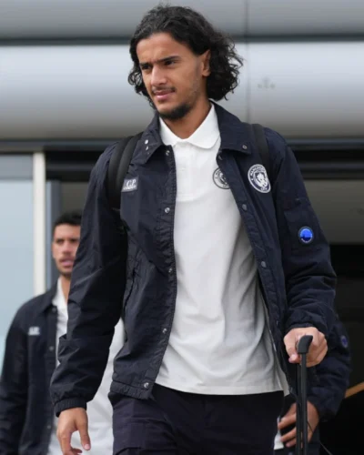 Manchester City Black CP Company Jacket