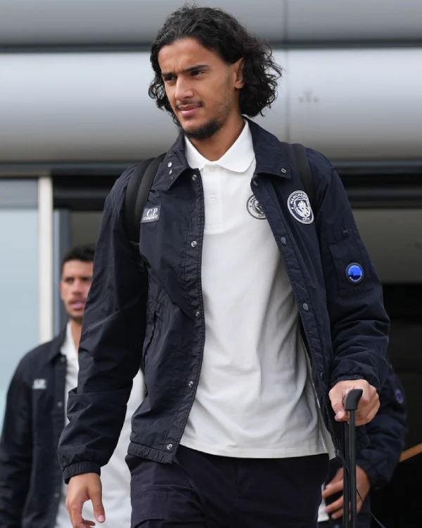 Manchester City Black CP Company Jacket