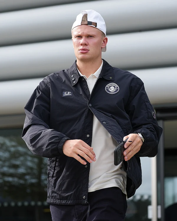 Manchester City Black CP Company Jacket