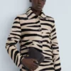 Mango Zebra Jacket