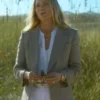 Maria Bello The Waterfront S01 Grey Blazer