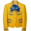 Mariachi Rams Yellow Tailored Suit Jacket
