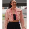 Marina Mabrey Pink Cropped Jacket