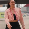 Marina Mabrey Pink Cropped Jacket