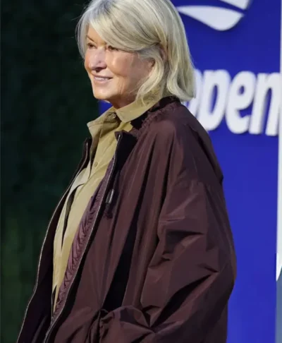 Martha Stewart Burgundy US Open Jacket