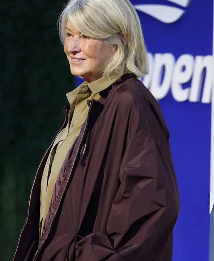Martha Stewart Burgundy US Open Jacket