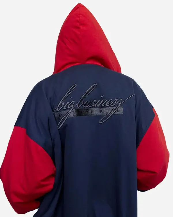 Martine Rose Big Business Zip Up Hoodie