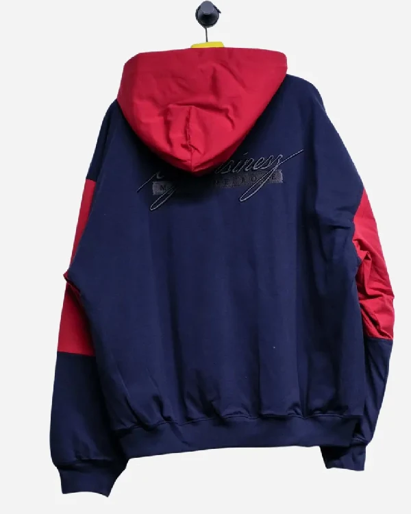 Martine Rose Big Business Zip Up Hoodie