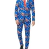 Marvel Captain America Print Suit