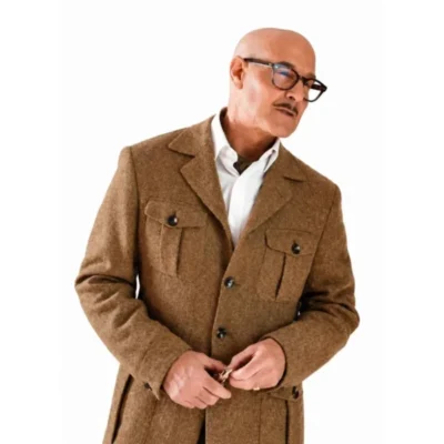 Masterplan 2026 Stanley Tucci Brown Wool