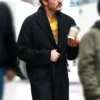 Materialists 2025 Pedro Pascal Black Wool Coat
