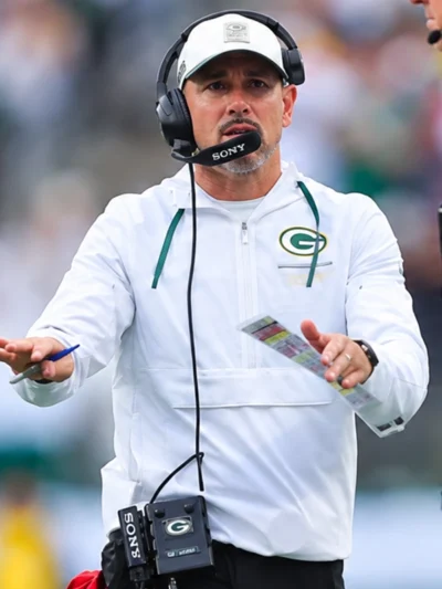 Matt LaFleur 2026 Packers Sideline Anorak Jacket