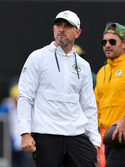 Matt LaFleur Green Bay Packers Anorak Jacket