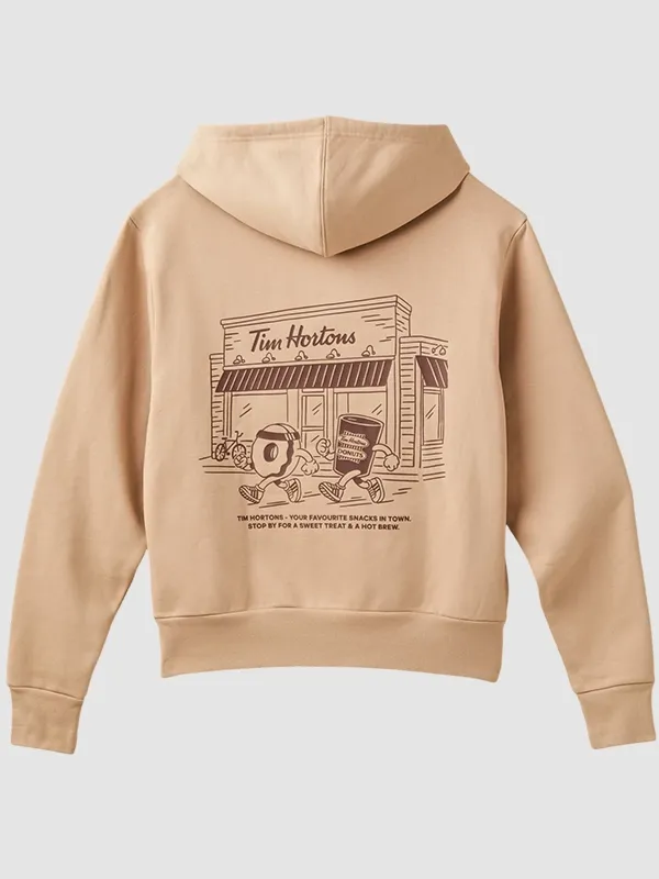 Men Adidas Tim Hortons Graphic Casual Outerwear