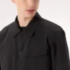 Men Arcteryx Black Technical Softshell Jacket