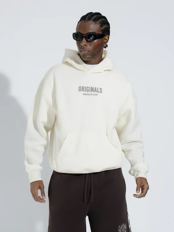 Men Brooklyn Cloth Graphic Streetwear Hoodie