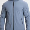 Men Coach Matt Hayden Black Hooded Jacket