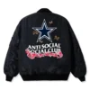 Men Dallas Cowboys ASSC Navy Blue Varsity Jacket