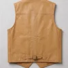 Men Drake Behind The Scenes Leather Vest